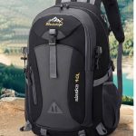 Waterproof School Backpack with USB Charging Port