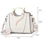 Elegant White Ladies Bag - Image 2